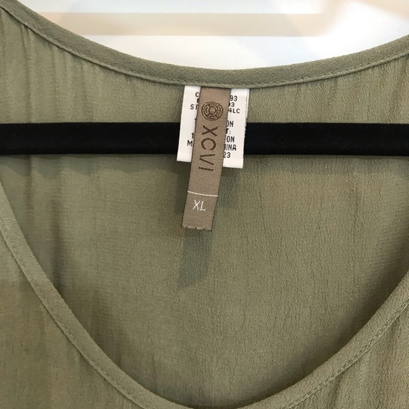 XCVI Dresses Xcvi Crochet Handkerchief Maxi Summer Dress Xl Poshmark